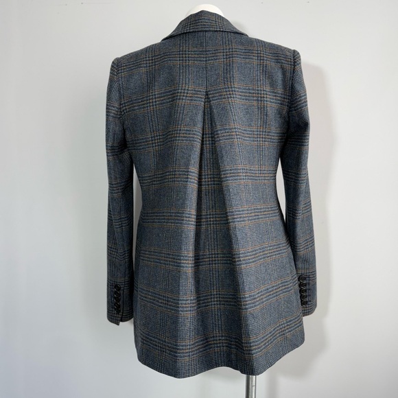 Veronica Beard Yareli Dickey Jacket in Navy Multi Size 4 Plaid Jacket Academia - Picture 8 of 16